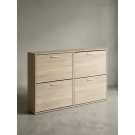 KADIMA DESIGN Nidda 120 x 81 x 24 cm beige / beige