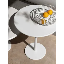 BLOMUS Beistelltisch Stay Ø 40 cm Aluminium Grau