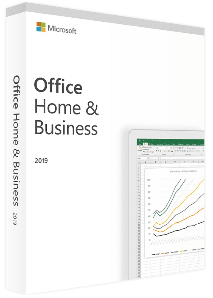 Microsoft Office 2019 Home and Business PKC Product Key Card