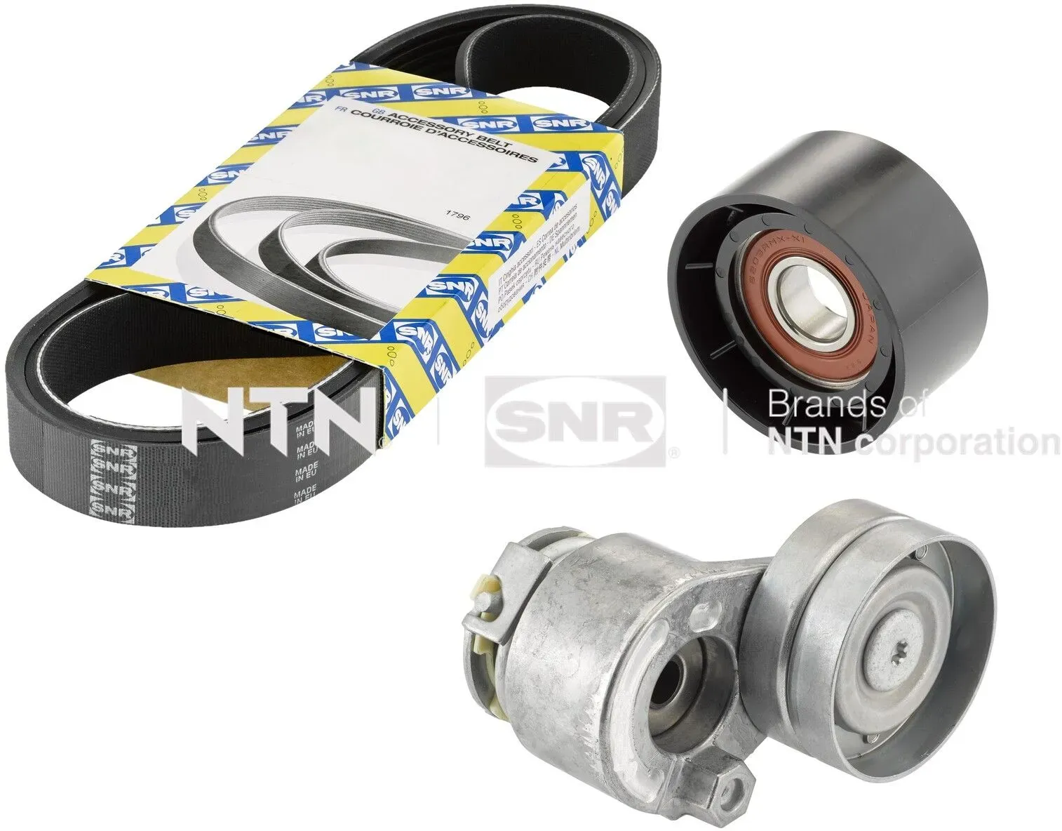 SNR Keilrippenriemensatz ka85548 für Opel Ford SAAB Vaughall Volvo JEEP NISSAN RENAULT MITSUBISHI