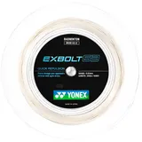 Yonex Exbolt 63 Badmintonsaite 200m (Rollenware) weiß