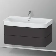 Duravit Waschtischunterschrank 2 Auszüge 97,5 x 49 x 41,5 cm Grau