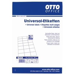 OTTO Office 2100er-Pack Universal Klebeetiketten