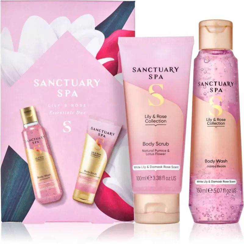 Sanctuary Spa Lily & Rose Essentials Geschenkset Duo