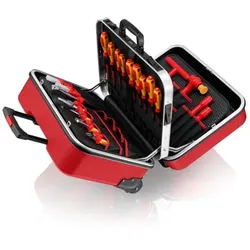 98 99 15 Werkzeugkoffer "BIG Twin Move RED" Elektro Kompetenz