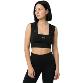 Puma Move Lace Low Support Sport-BH Damen 01 black XL