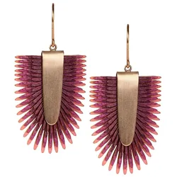 Gretchen Ohrringe Pam Pem Earring L mit buntem Pergament   