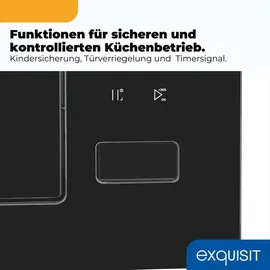 Exquisit EMW525-G-020 Schwarz