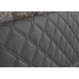 Westfalia Schlafkomfort Polsterbett "Danzig", grau (anthrazit), L:210cm, Bezug: Kunstleder 100% Polyurethan, Polsterung: Polsterwatte, Material Gestell: gepolsterter Holzwerkstoff, WESTFALIA SCHLAFKOMFORT, Betten, Polsterbett, wählweise mit Bettkasten, Härtegrade H2,H3 & H4