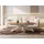 WFL GROUP Axen Braun Eiche 120-160 x 80 x 38-75 cm