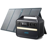 Anker 555 Powerstation mit 1*100W Solarpanel 1024Wh LiFePO4 für Camping Balkon
