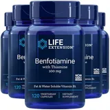 Life Extension Benfotiamin mit Thiamin Kapseln 120 St.