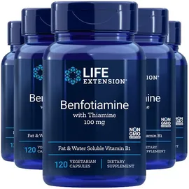 Life Extension Benfotiamin mit Thiamin Kapseln 120 St.