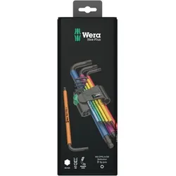 950 SPKL/9 SM N Multicolour Winkelschlüsselsatz, metrisch, BlackLaser, 9-teilig