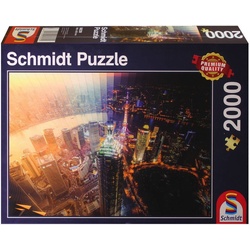 Schmidt Spiele Puzzle 2000 Teile Schmidt Spiele Puzzle Tag und Nacht - Zeitscheibe 58239, 2000 Puzzleteile
