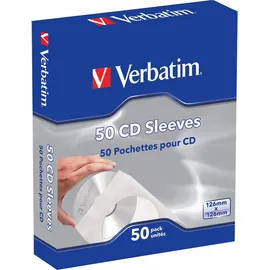Verbatim CD/DVD-Papierhüllen 50er-Pack