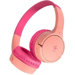 Belkin SOUNDFORM Mini Kopfhörer Verkabelt & Kabellos Kopfband Musik Mikro-USB Bluetooth Pink