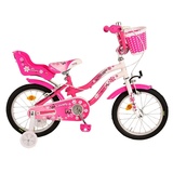 Volare 1691 Fahrrad 40,6 cm (16") Pink, Weiß