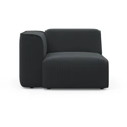 Sessel RAUM.ID "Merid Sofa-Eckelement, Maße B/T/H: 109/97/46 cm", grau (anthrazit), B:109cm H:70cm T:97cm, 100% Polyester, Sessel, als Modul oder separat verwendbar, für individuelle Zusammenstellung