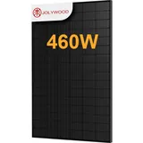 Jolywood 460W Bifazial Full Black Solarmodul für Balkonkraftwerke Photovoltaik Glas-Glas n-Type TOPCon, by Powerness - 1 Stücke / Standardversand