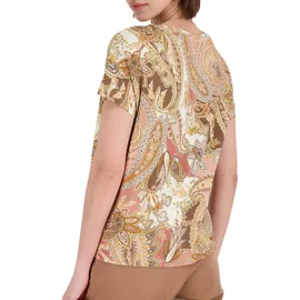 Monari T-Shirt mit Paisleymuster Mehrfarbig 40