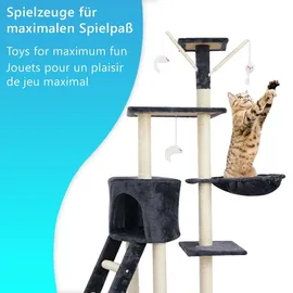 nyvi Simba Kratzbaum 142 cm dunkelgrau