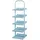 [en.casa] Kinderschuhregal, Blau Metall, 30x96x27 cm Kinder & Jugendzimmer, Kindermöbel, Kinderregale