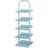 [en.casa] Kinderschuhregal, Blau Metall, 30x96x27 cm Kinder & Jugendzimmer, Kindermöbel, Kinderregale