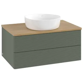 Villeroy & Boch Waschtischunterschrank 800 x 36 x 50 cm Eiche