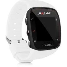 kwmobile Ersatzarmband kompatibel mit Polar M400 / M430 Armband - Fitnesstracker Band aus Silikon in Weiß