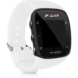 kwmobile Ersatzarmband kompatibel mit Polar M400 / M430 Armband - Fitnesstracker Band aus Silikon in Weiß