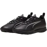 Puma Ultra 5 Play TT Jr Soccer Shoe, Black White, 37