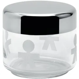 Alessi Girotondo Küchendose silber 0,5 l