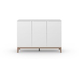 andas Sideboard »Maryd«, (1 St.), Kommode, Untergestell in Holzoptik, Breite 120 cm, weiß