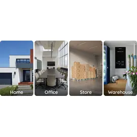 Reolink WLAN IP Kamera, Überwachungskamera 5MP HD mit Audio für Aussen, 2,4/5GHz WiFi, Smarte Bewegungserkennung, Fernzugriff, RLC-510WA Schwarz