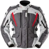 Furygan Apalaches Evo Textiljacke wasserdicht Damen - Grau/Hellgrau/Rot /