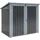Westmann Mülltonnenbox ISBS-T2D 240 l anthrazit/lichtgrau