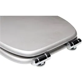 Sanilo WC-Sitz Glitzer Silber