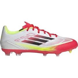 adidas F50 League FG/MG Herren Cloud White/Core Black/Solar Yellow 45 1/3