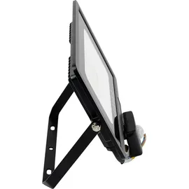 LUXULA Außenstrahler LED 50 W 5000 lm inkl. Bewegungsmelder schwarz IP65