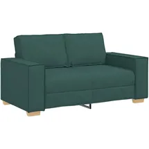 vidaXL Sofa Dunkelgrün 120 cm Stoff