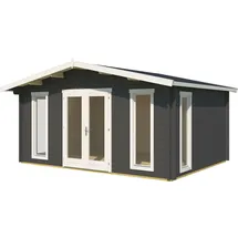 Lasita Maja Gartenhaus 5 x 3,5 m Grau