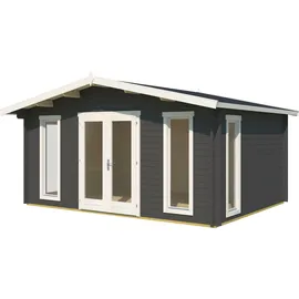 Lasita Maja Gartenhaus 5 x 3,5 m Grau