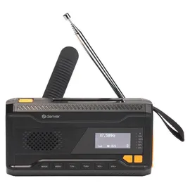 Denver SCD-2033 schwarz + Powerbank-Funktion + Handkurbel