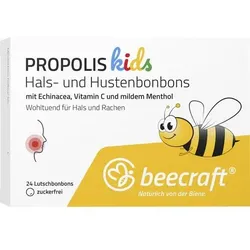 BEECRAFT KIDS Propolis Hals- und Hustenbonbons 24 St