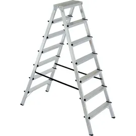 BRB-Lagertechnik Doppelleiter 2x 7 Stufen
