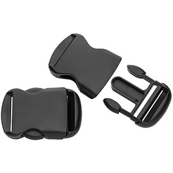 buttinette Steckschnallen, für 40 mm breite Bänder, Inhalt: 2 Stück