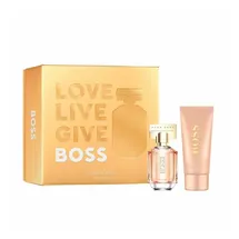 HUGO BOSS The Scent For Her Eau de Parfum 50 ml + Body Lotion 100 ml Geschenkset