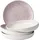 gipfelstück Suppenteller Alpenwiese 26 cm Beere/Creme 4er Set