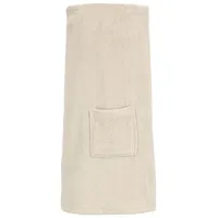 VOSSEN Saunakilt Sarina 80 x 140 cm Baumwolle Beige Sand
